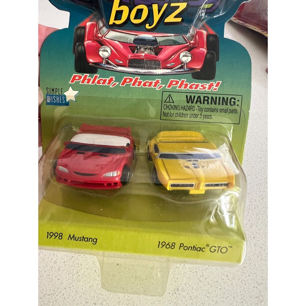 Phat boyz nwt mini diecast car mustang gto collectible